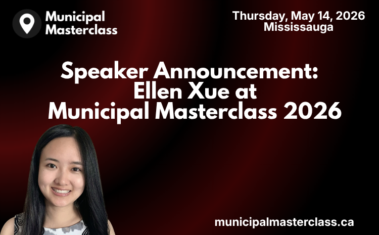  Speaker Announcement: Ellen Xue at Municipal Masterclass